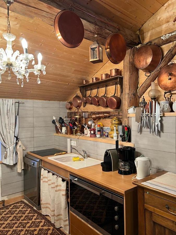Ferme Savoyarde Renovee 2 Chambres Les Carroz d'Araches Luaran gambar