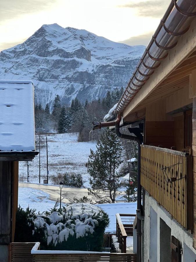 Ferme Savoyarde Renovee 2 Chambres Les Carroz d'Araches Luaran gambar